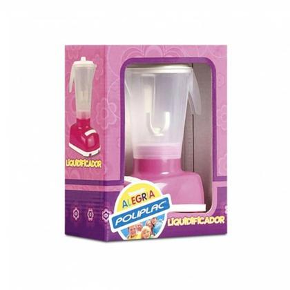 Imagem de Brinquedo Infantil Poliplac Liquidificador Rosa 4187