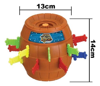 Imagem de Brinquedo Infantil Pula Barril Pirata Espada Adaga Grande