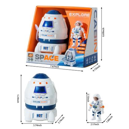 Imagem de Brinquedo infantil Space Rocketship Rocketship Small Spaceship 3-8Y