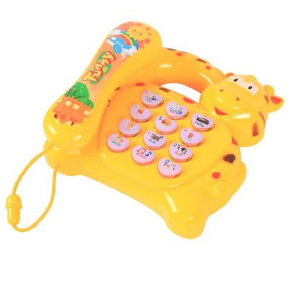 Imagem de Brinquedo Infantil Telefone Musical Sons Luzes Criança Bebe