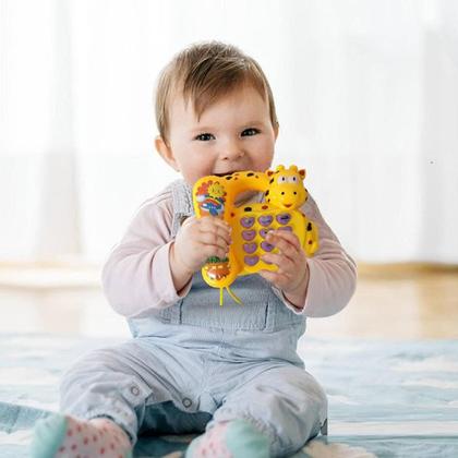 Imagem de Brinquedo Infantil Telefone Musical Sons Luzes Criança Bebe