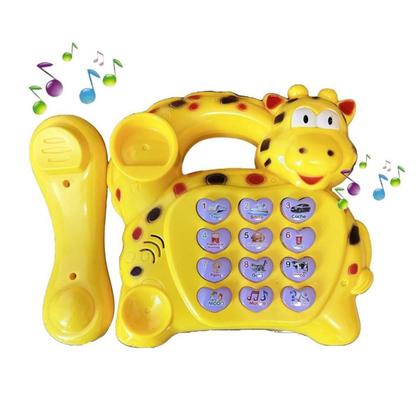 Imagem de Brinquedo Infantil Telefone Musical Sons Luzes Criança Bebe
