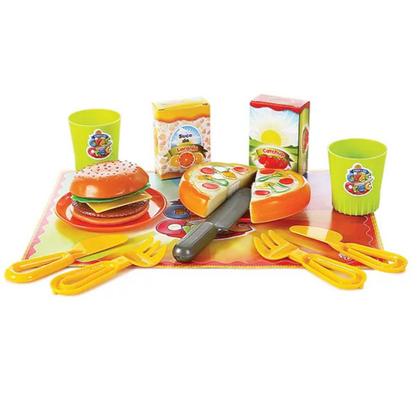 Imagem de Brinquedo Infantil Vamos Lanchar Brincadeira de Comidas