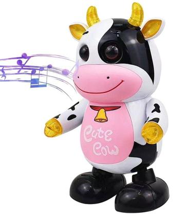 Imagem de Brinquedo Infantil Vaquinha Divertida Dançante Com Luzes E Músicas