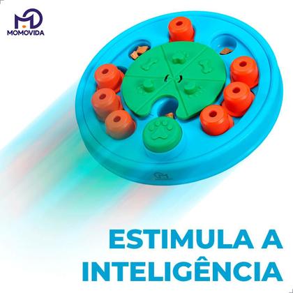 Imagem de Brinquedo Inteligente Quebra-Cabeça para Cachorros Animais Domésticos Estimula a Alimentação Lenta Momovida DT-2