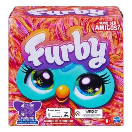 Imagem de Brinquedo interativo furby coral 15 acessórios com som fashion original hasbro