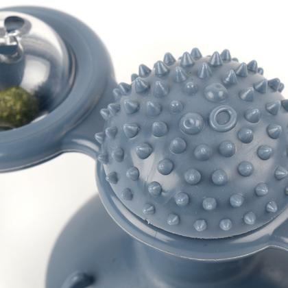 Imagem de Brinquedo Interativo Giratório E Coçador com Catnip Para Gatos Pet Oikos Animal