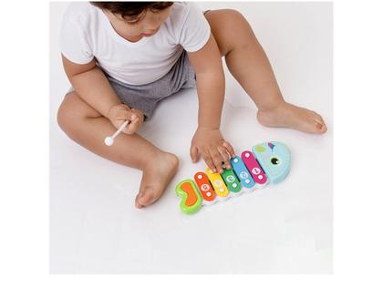 Imagem de Brinquedo Interativo Para Bebê Instrumento Musical Xilofone