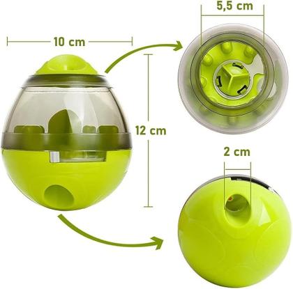 Imagem de Brinquedo Interativo Para Cães Dispenser De Ração E Petiscos