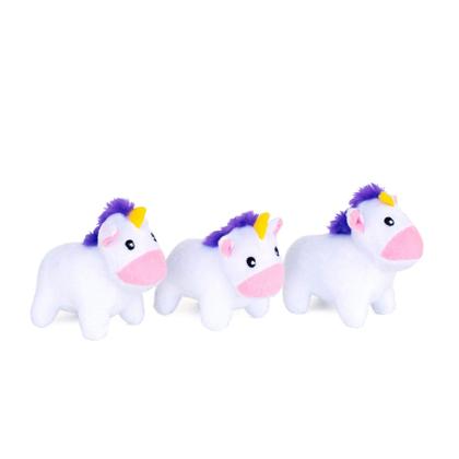 Imagem de Brinquedo interativo para cães ZippyPaws Burrow Unicorns in Rainbow