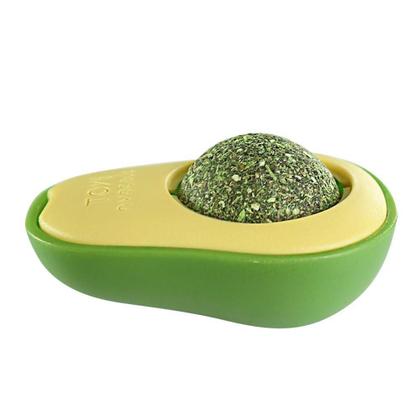 Imagem de Brinquedo Interativo Para Pet Catnip Abacate Diversão