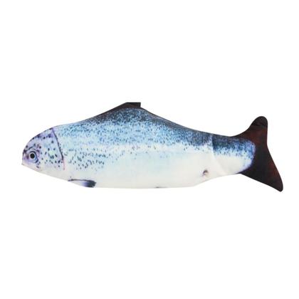 Imagem de Brinquedo Interativo Peixe Elétrico Para Gatos Usb Cat Nip