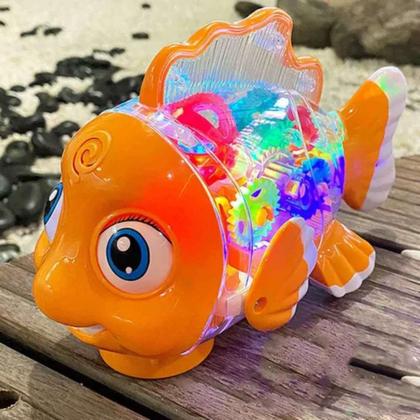 Imagem de Brinquedo Interativo Peixe Palhaço com Som