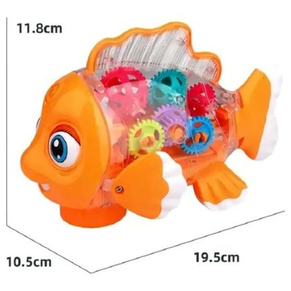 Imagem de Brinquedo Interativo Peixe Palhaço Com Som