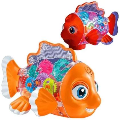 Imagem de Brinquedo Interativo Peixe Palhaço Com Som