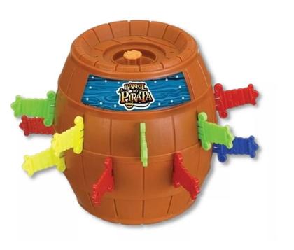 Imagem de Brinquedo Jogo Barril Pula Pirata Criança Infantil Divertido