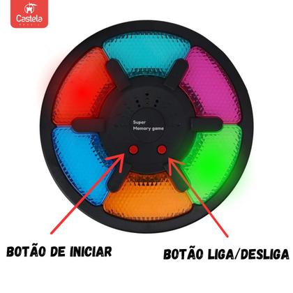 Imagem de Brinquedo Jogo da Memória Eletrônico 6 Teclas - Castela
