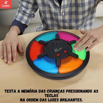Imagem de Brinquedo Jogo da Memória Eletrônico 6 Teclas - Castela