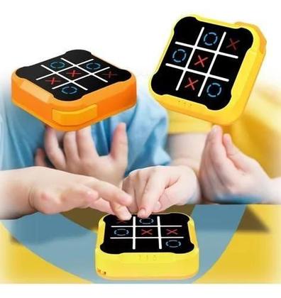 Brinquedo Jogo Da Velha Eletrônico 3 Em1 Portátil Tic Tac Toe