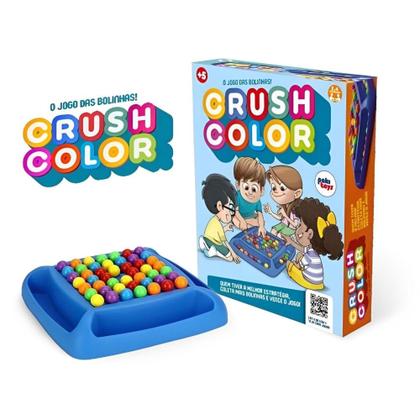 Imagem de Brinquedo Jogo Das Bolinhas Crush Color Diversão em Familia - Pakitoys