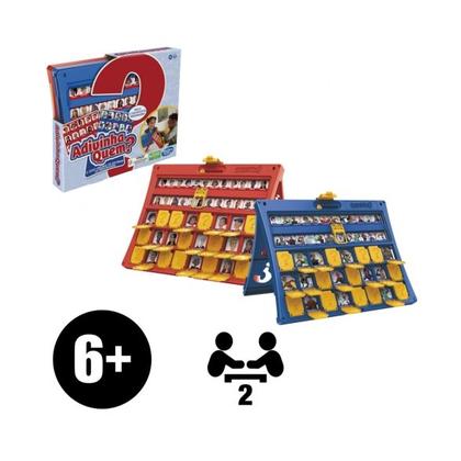 Imagem de Brinquedo jogo de mesa adivinha quem tabuleiro hasbro f6105