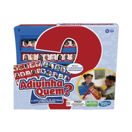 Imagem de Brinquedo jogo de mesa adivinha quem tabuleiro hasbro f6105
