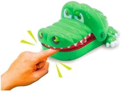 Imagem de Brinquedo Jogo De Mesa Crocodilo Dentista Não Precisa Pilhas