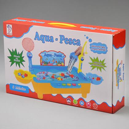 Imagem de Brinquedo Jogo de Pescar Aqua Pesca Infantil - Fenix