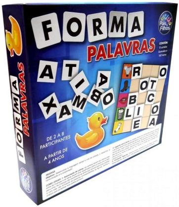 Imagem de Brinquedo Jogo Educativo Pegagogico Formando Palavras Infantil 4 anos