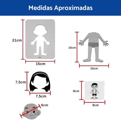 Imagem de Brinquedo Jogo Infantil  Me Vista Criança Autismo Presente Menino Menina 3 4 5 6 anos Terapia Austista TEA