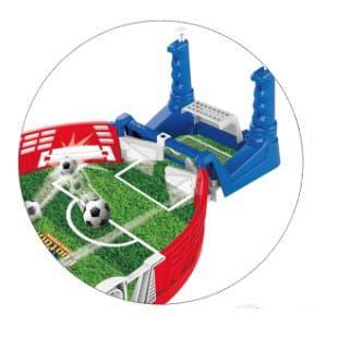 Imagem de Brinquedo Jogo lançador de Futebol de Mesa Portátil Gol a Gol Mini