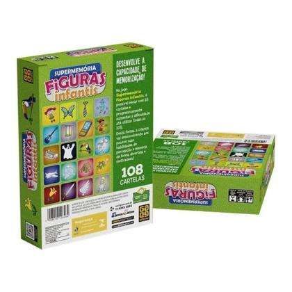 Imagem de Brinquedo Jogo Supermemoria Figuras Infantis Grow - 02646