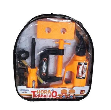 Imagem de Brinquedo Kit  mochila Ferramentas Infantil furadeira