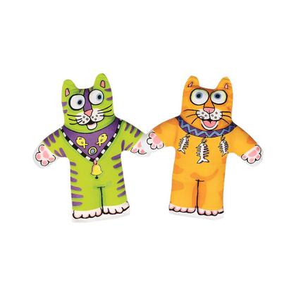 Imagem de Brinquedo Kitten Little para Gatos com Catnip Divertido - Laranja