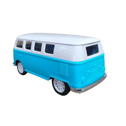 Imagem de Brinquedo Kombi Miniatura Coleção Fricção Escala 1:32 (Azul)