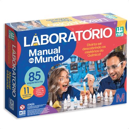 Imagem de Brinquedo Laboratório Manual do Mundo com 85 tipos de experimentos Para você se Divertir em Casa -1640