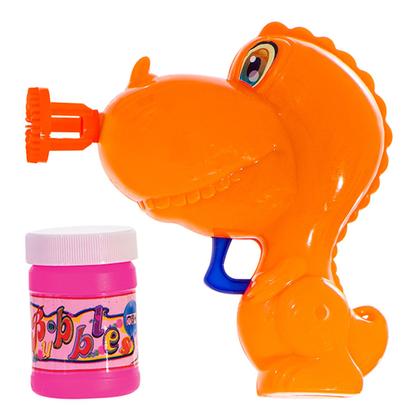 Imagem de Brinquedo Lança Bolha De Sabão Pistola Dinossauro - Art Brink