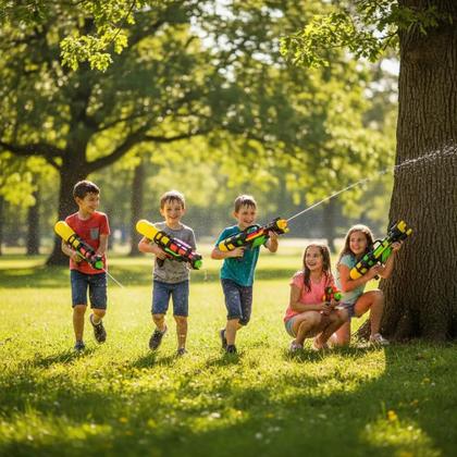 Imagem de BRINQUEDO LANÇADOR DE Água Infantil Grande Potente Lançador