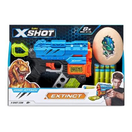 Imagem de Brinquedo Lançador de Dardos X-Shot - Dino Attack Extinct Blue - Candide 5573