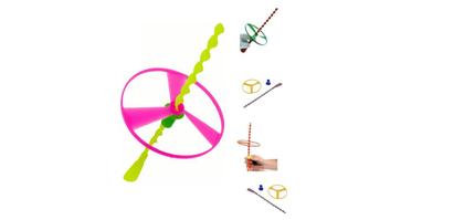 Imagem de Brinquedo Lançador Disco Voador Alien Infantil 3 Discos