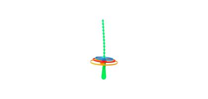 Imagem de Brinquedo Lançador Disco Voador Alien Infantil 3 Discos