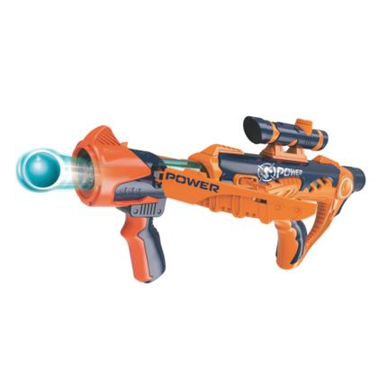 Imagem de Brinquedo Lançador Pow Pow Blaster com 12 Bolinhas para Crianças a Partir de 5 Anos Fenix Brinquedos - PPL-983