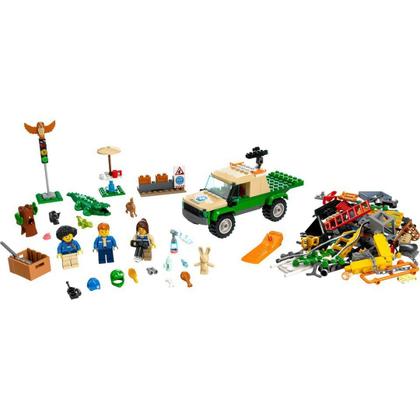 Imagem de Brinquedo Lego City Missões Resgate Animais Selvagens