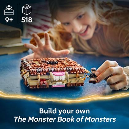 Imagem de Brinquedo LEGO Harry Potter Chomping Monster Livro dos Monstros 76449