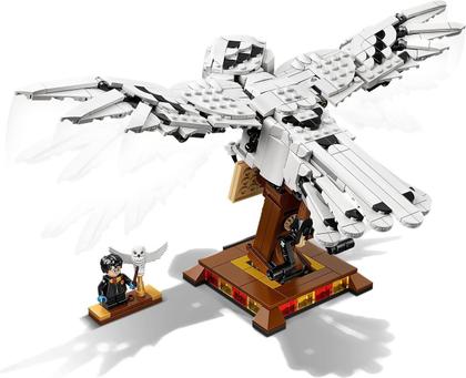 Imagem de Brinquedo LEGO Harry Potter Hedwig 75979 com asas móveis