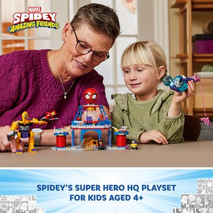 Imagem de Brinquedo LEGO Marvel Team Spidey Web Spinner Sede 10794