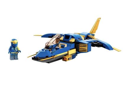 Imagem de Brinquedo LEGO Ninjago Jays Thunder Jet EVO com minifigura Jay 7+