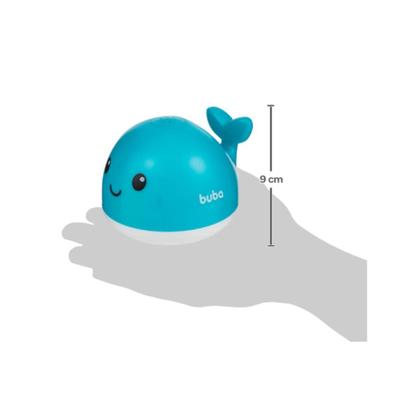 Imagem de Brinquedo Luminoso Baleia Buba Esguicha Água
