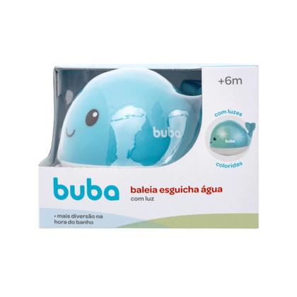Imagem de Brinquedo Luminoso Baleia Buba Esguicha Água