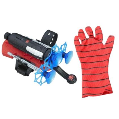 Imagem de Brinquedo Luva Lançador Teia Do Homem-Aranha Luva De Herói Com Bala Flexível